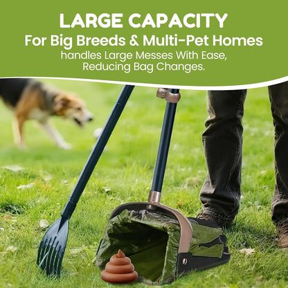 Original Dootie Bag: Premium Large Dog Poop Bags with EZ Tie Handles - Strong, Leakproof Design for Pet Waste Cleanup, Ideal for Dogs and Cat Litter, Compatible with Swivel Bins and Scoopers.