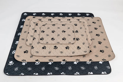 Reusable Washable Dog Pee Pads - Waterproof Potty Training and Whelping Mats, 36x48 Inch, Set of 2 with Rounded Corners