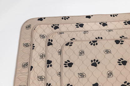 Reusable Washable Dog Pee Pads - Waterproof Potty Training and Whelping Mats, 36x48 Inch, Set of 2 with Rounded Corners