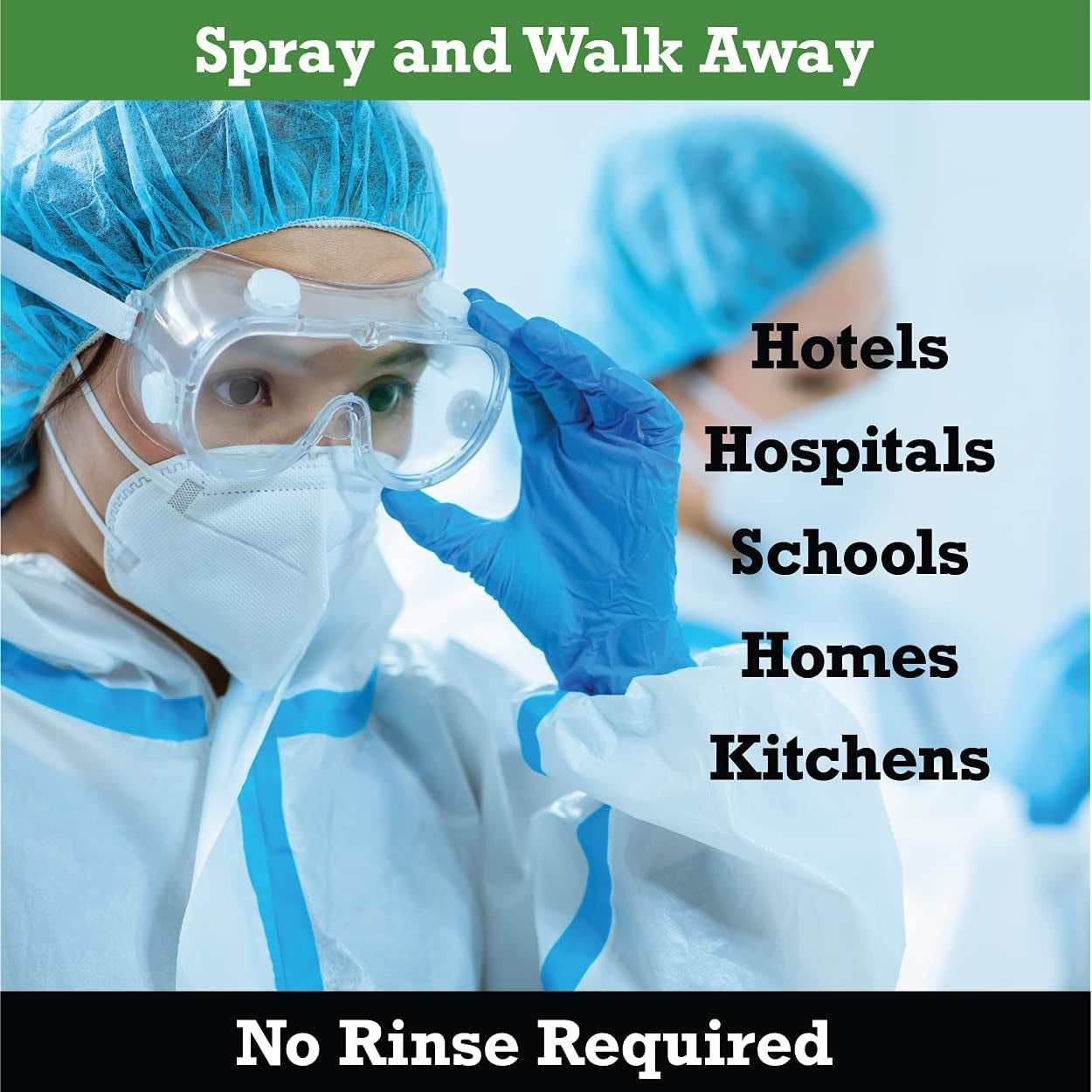 Hospital-Grade Disinfectant, Odor Neutralizer, and Multi-Surface Cleaner, 1 Gallon