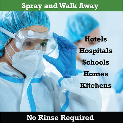 Hospital-Grade Disinfectant, Odor Neutralizer, and Multi-Surface Cleaner, 1 Gallon